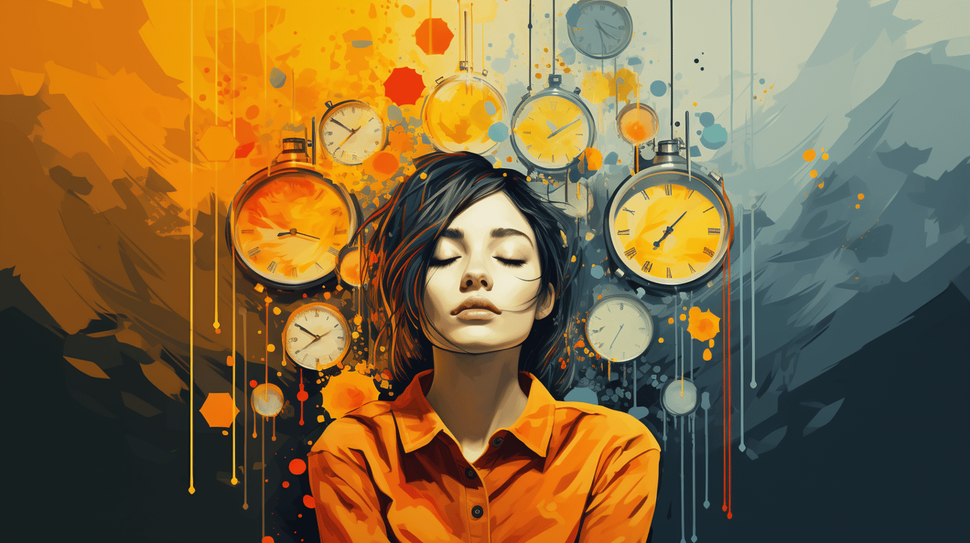 abstract image of a patient experiencing side effect