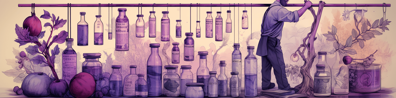 image of a doctor in a lab doing drug, clinical research