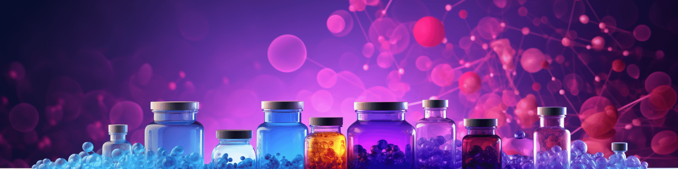 image of different drug pills on a surface