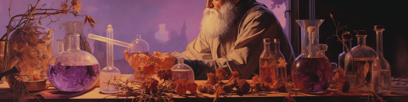 image of a doctor in a lab doing drug, clinical research