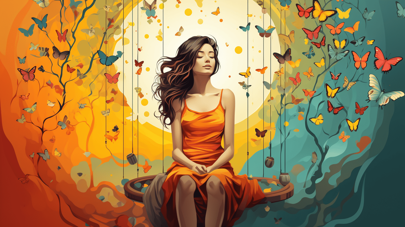 abstract image of a patient experiencing side effect