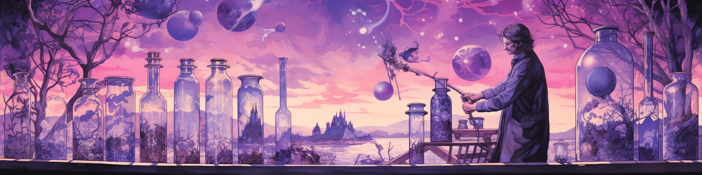 image of a doctor in a lab doing drug, clinical research