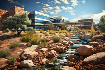 Image of University of New Mexico Health Sciences Center in Albuquerque, United States.