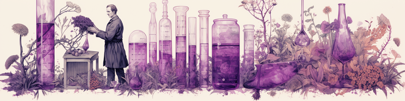 image of a doctor in a lab doing drug, clinical research