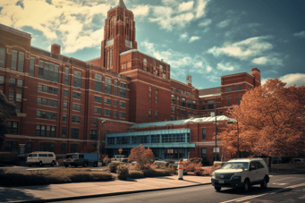 Image of Brigham and Women's Hospital in Boston, United States.