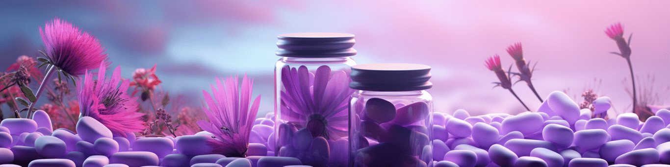 image of different drug pills on a surface