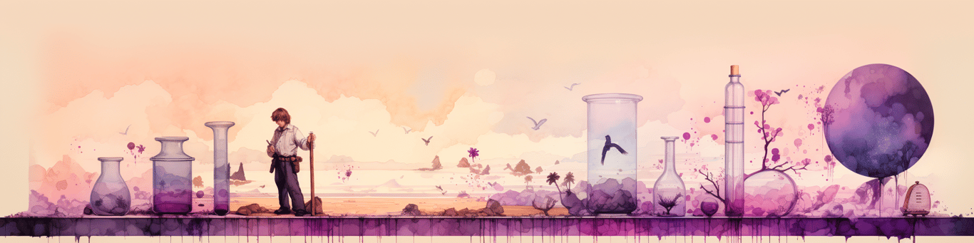 image of a doctor in a lab doing drug, clinical research