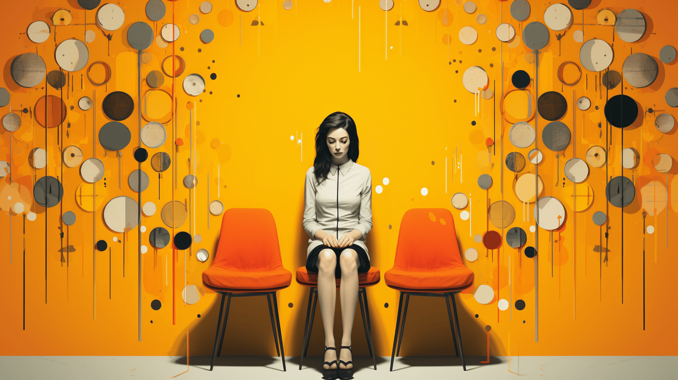 abstract image of a patient experiencing side effect