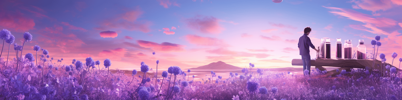 image of a doctor in a lab doing drug, clinical research