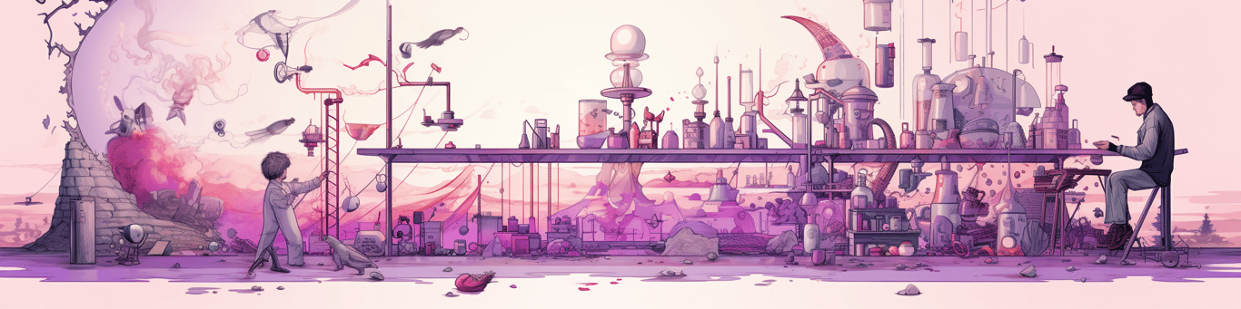 image of a doctor in a lab doing drug, clinical research