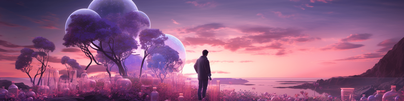 image of a doctor in a lab doing drug, clinical research