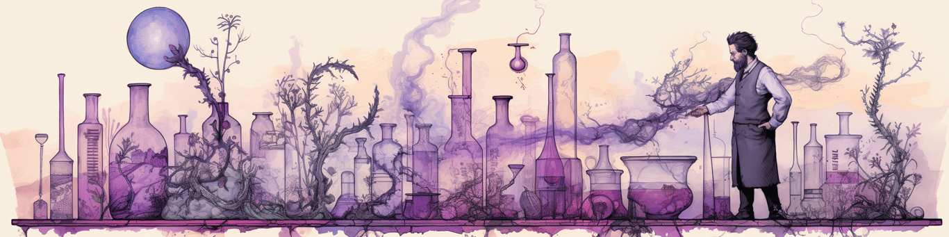 image of a doctor in a lab doing drug, clinical research