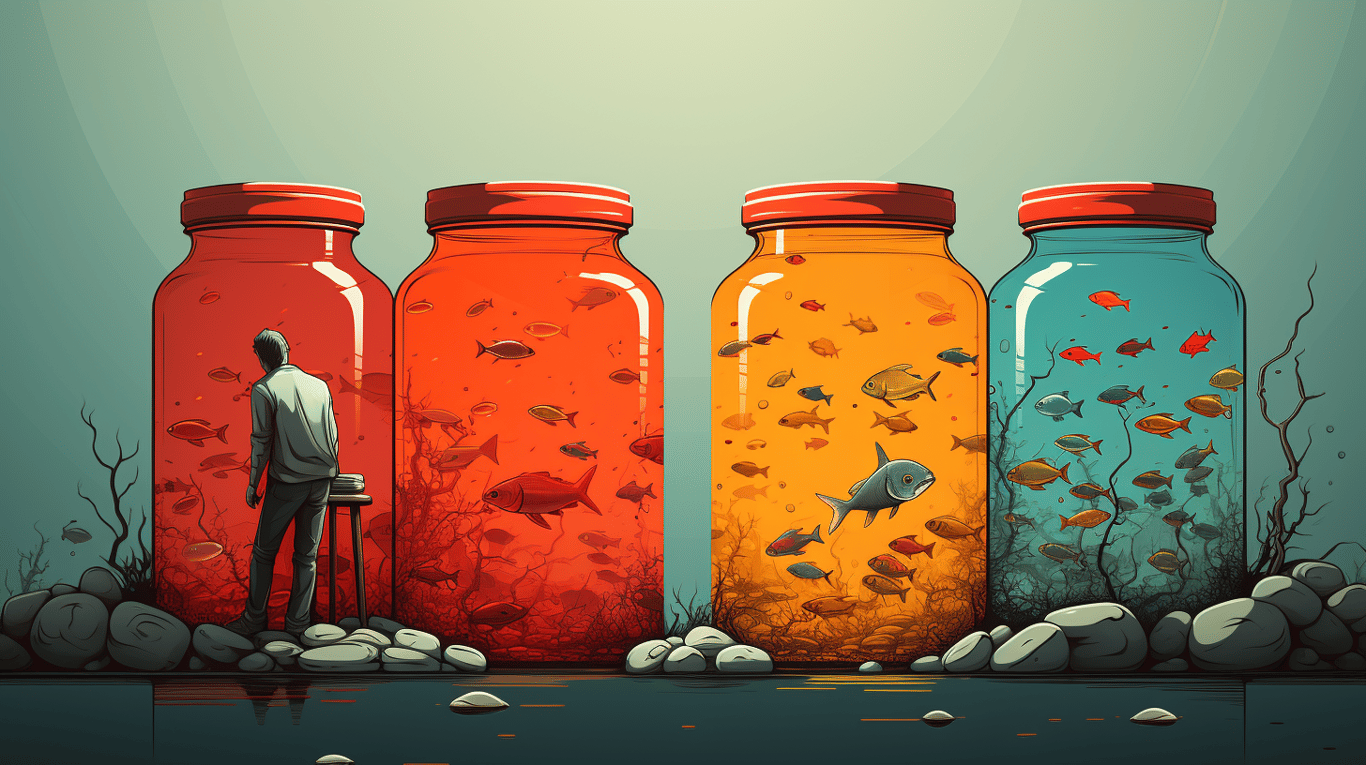 abstract image of a patient experiencing side effect