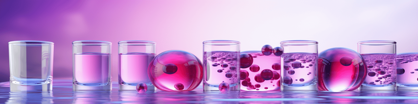 image of drug pills surrounding a glass of water symbolizing drug consumption