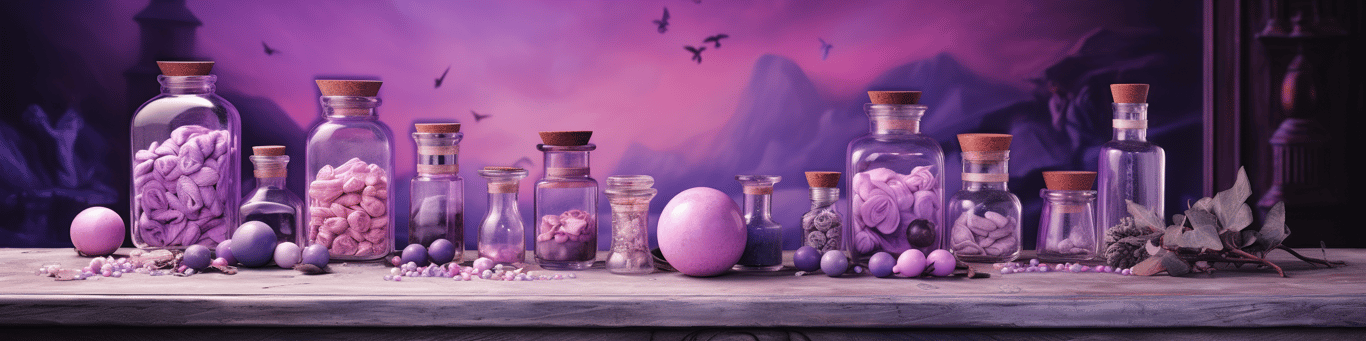 image of different drug pills on a surface