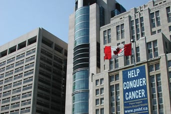 Image of Princess Margaret Cancer Centre in Toronto, Canada.