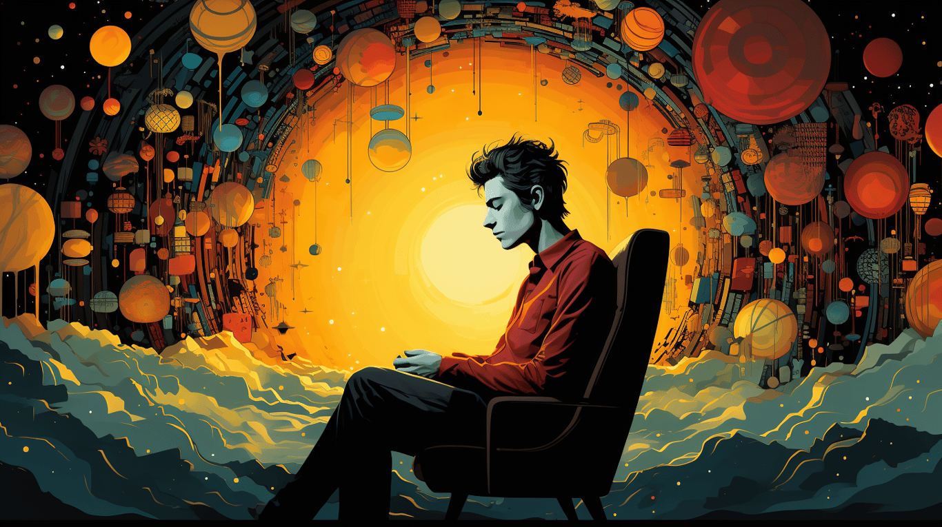 abstract image of a patient experiencing side effect