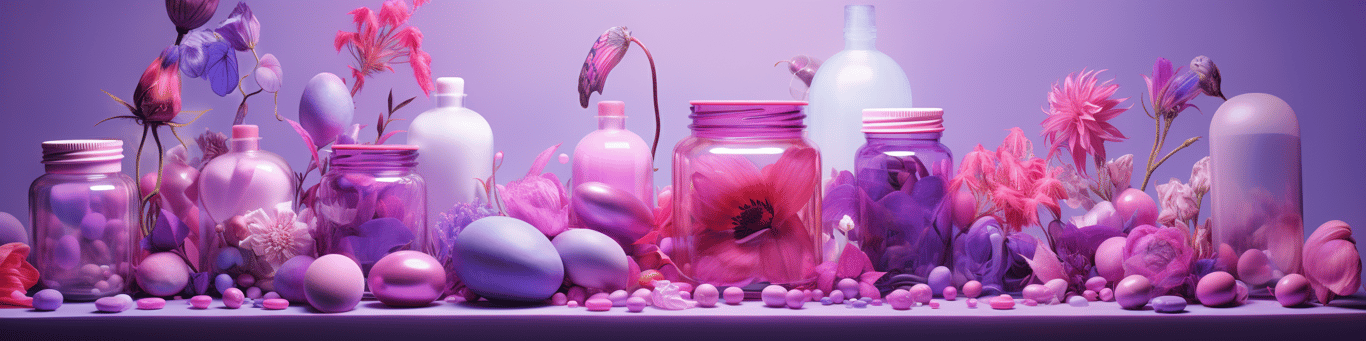 image of different drug pills on a surface