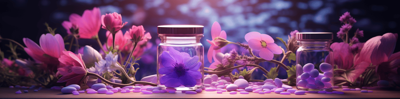 image of different drug pills on a surface