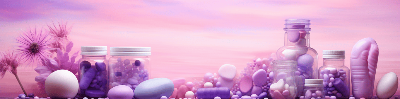 image of different drug pills on a surface