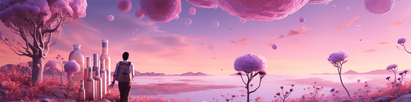 image of a doctor in a lab doing drug, clinical research