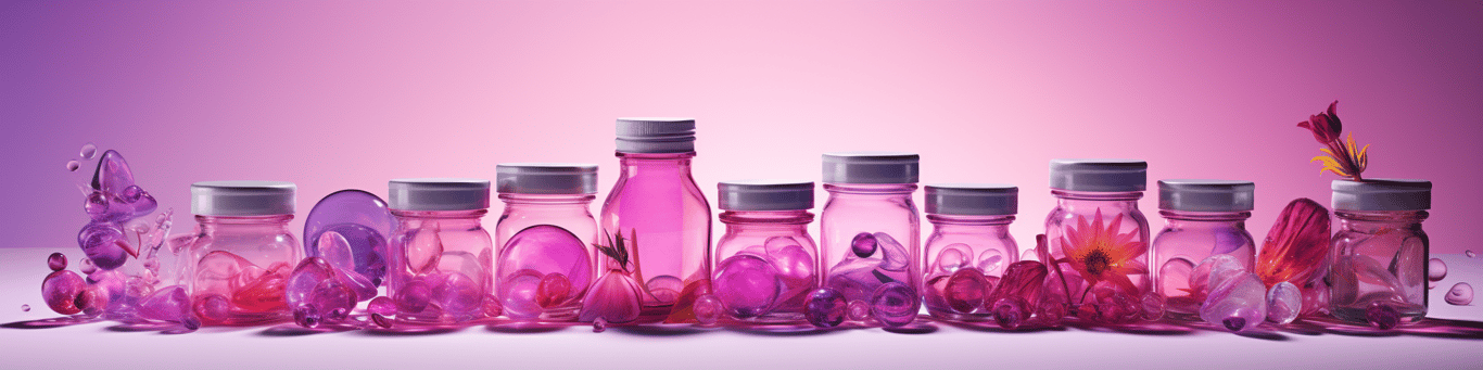 image of different drug pills on a surface