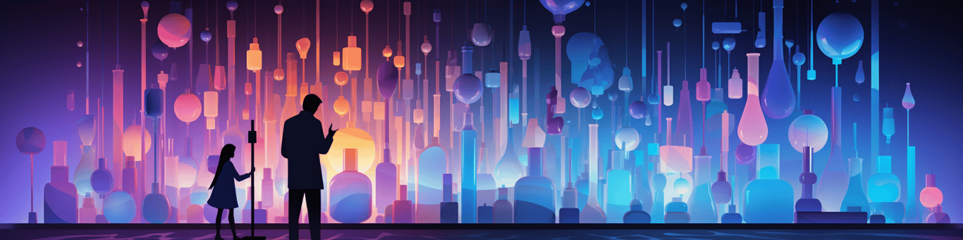 image of a doctor in a lab doing drug, clinical research