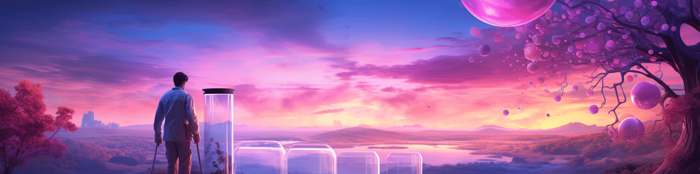 image of a doctor in a lab doing drug, clinical research