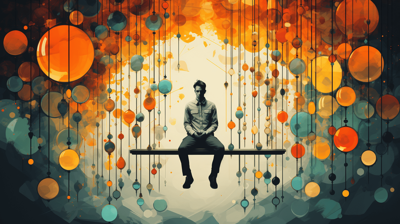 abstract image of a patient experiencing side effect