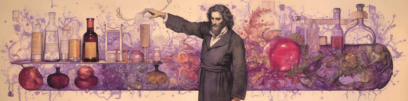 image of a doctor in a lab doing drug, clinical research