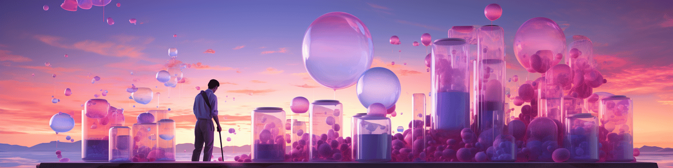 image of a doctor in a lab doing drug, clinical research