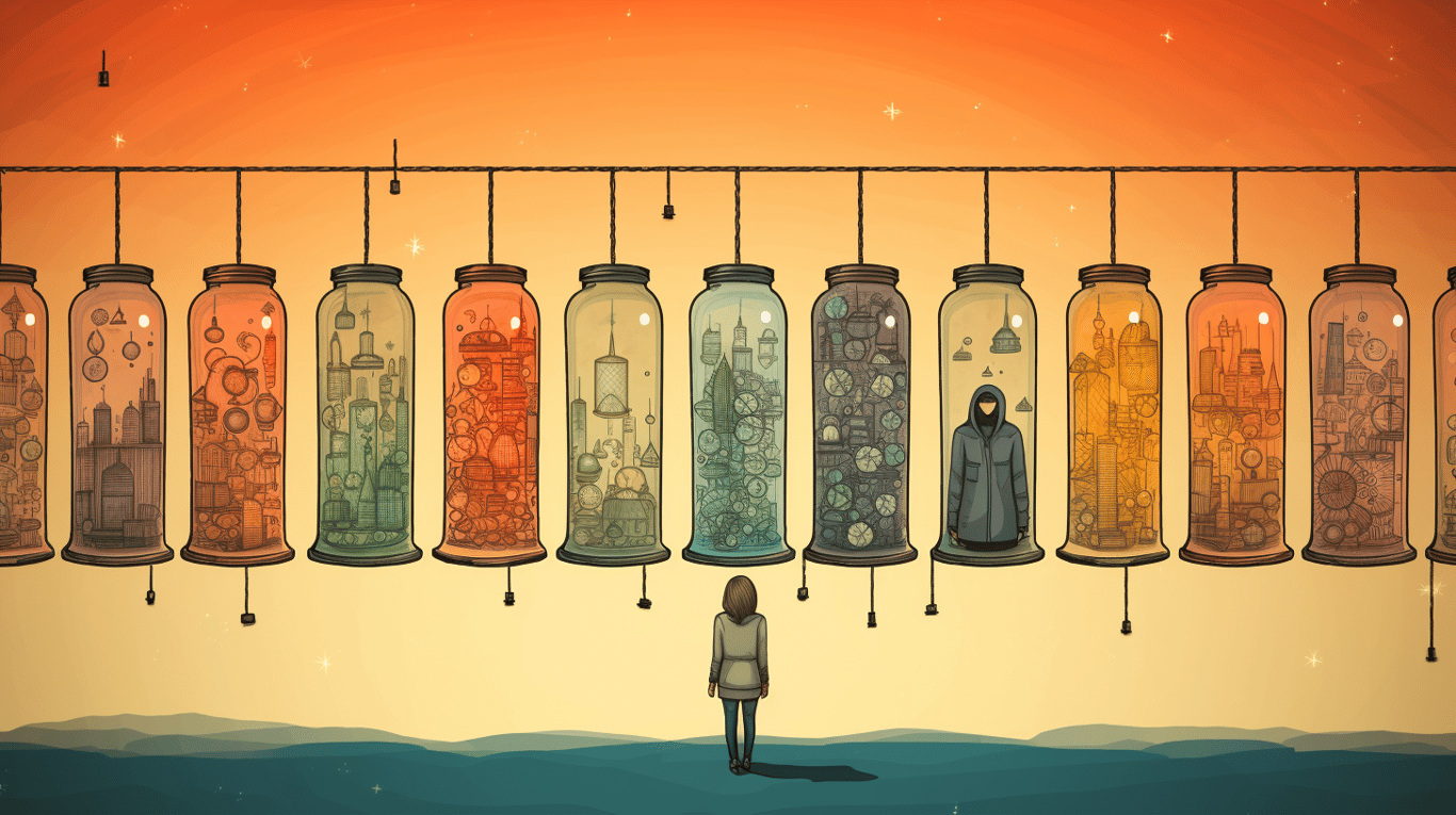 abstract image of a patient experiencing side effect