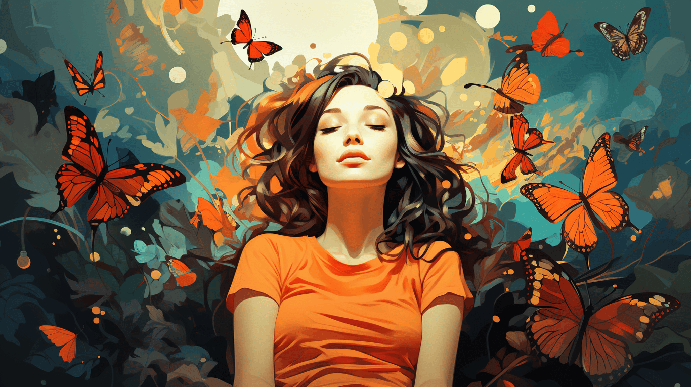 abstract image of a patient experiencing side effect