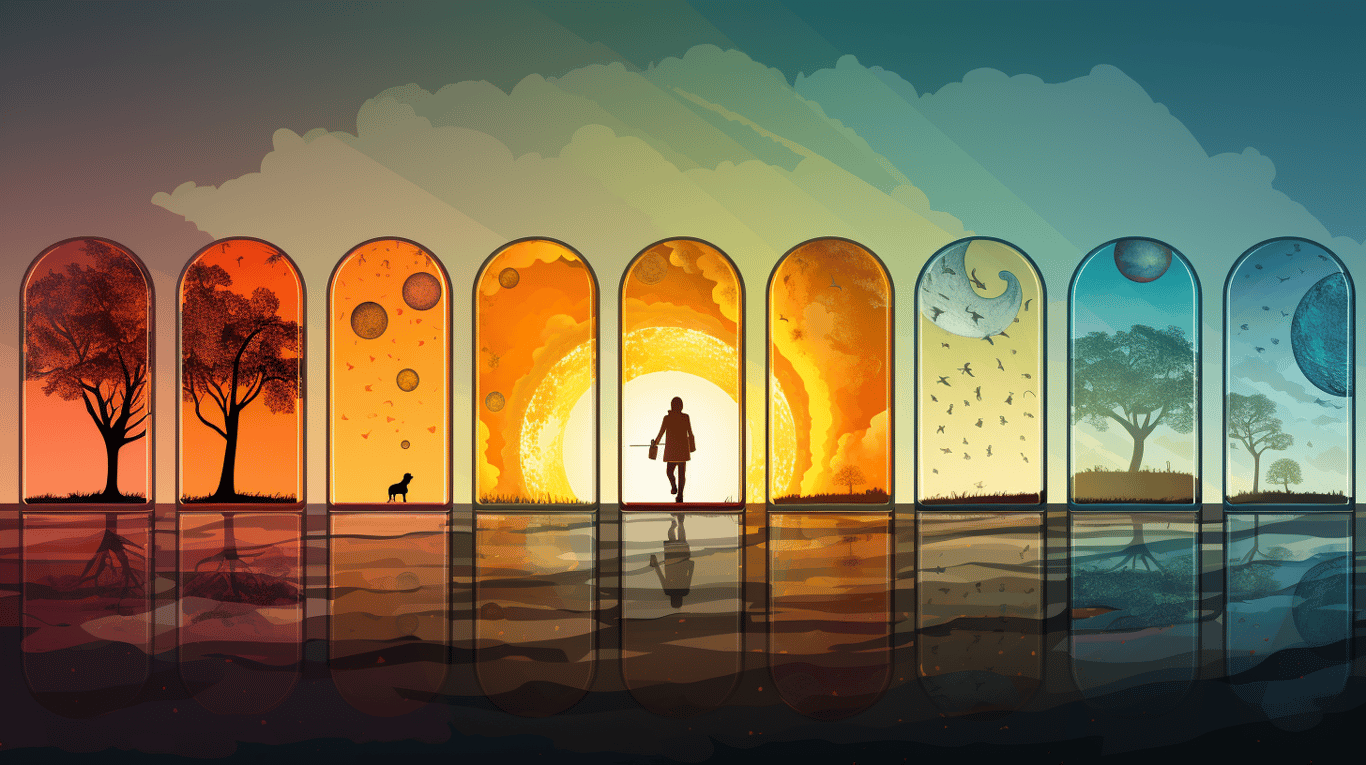 abstract image of a patient experiencing side effect