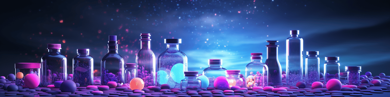 image of different drug pills on a surface