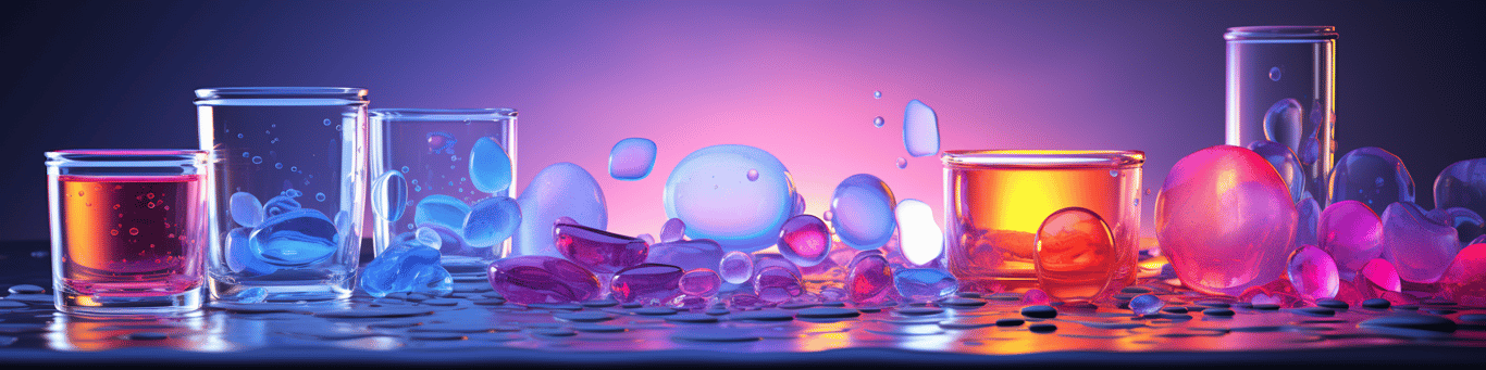 image of drug pills surrounding a glass of water symbolizing drug consumption