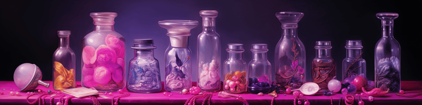 image of different drug pills on a surface