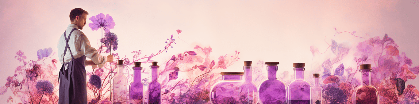 image of a doctor in a lab doing drug, clinical research