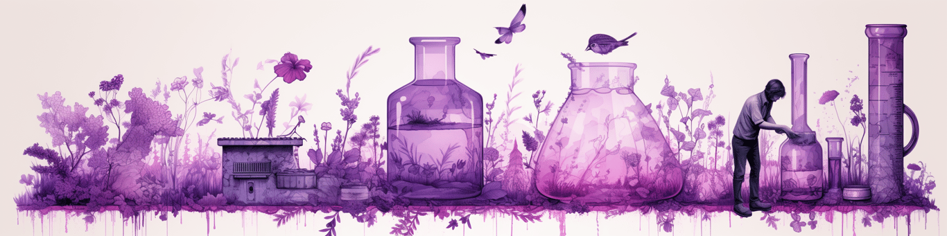 image of a doctor in a lab doing drug, clinical research