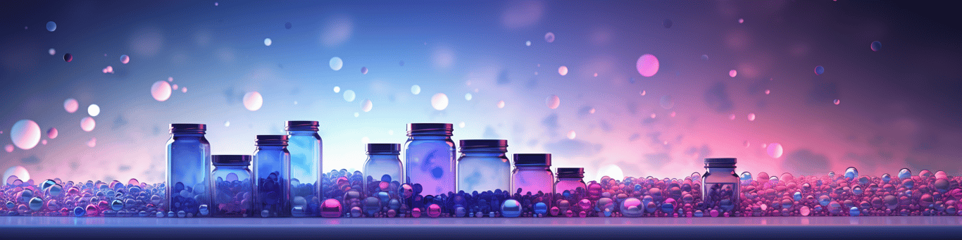 image of different drug pills on a surface