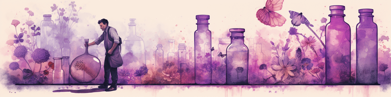 image of a doctor in a lab doing drug, clinical research