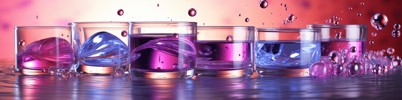 image of drug pills surrounding a glass of water symbolizing drug consumption