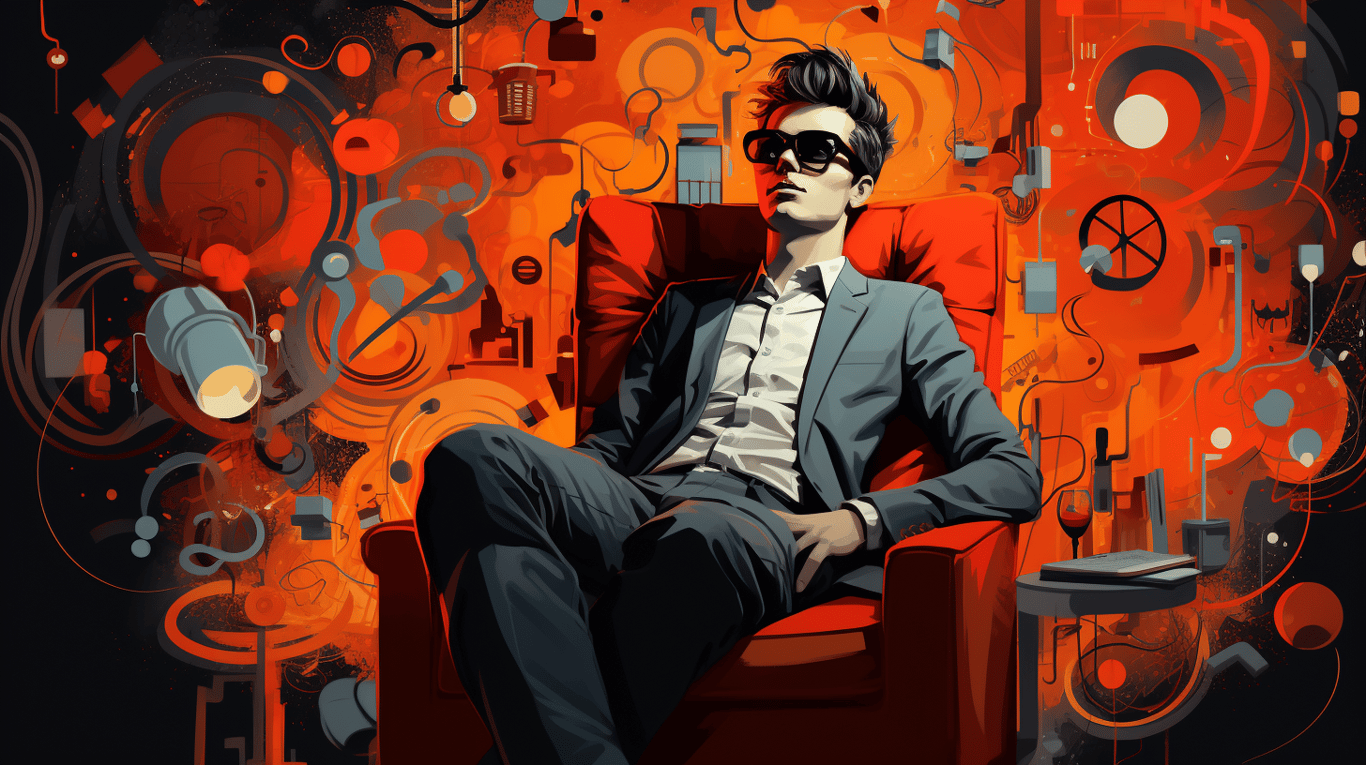 abstract image of a patient experiencing side effect