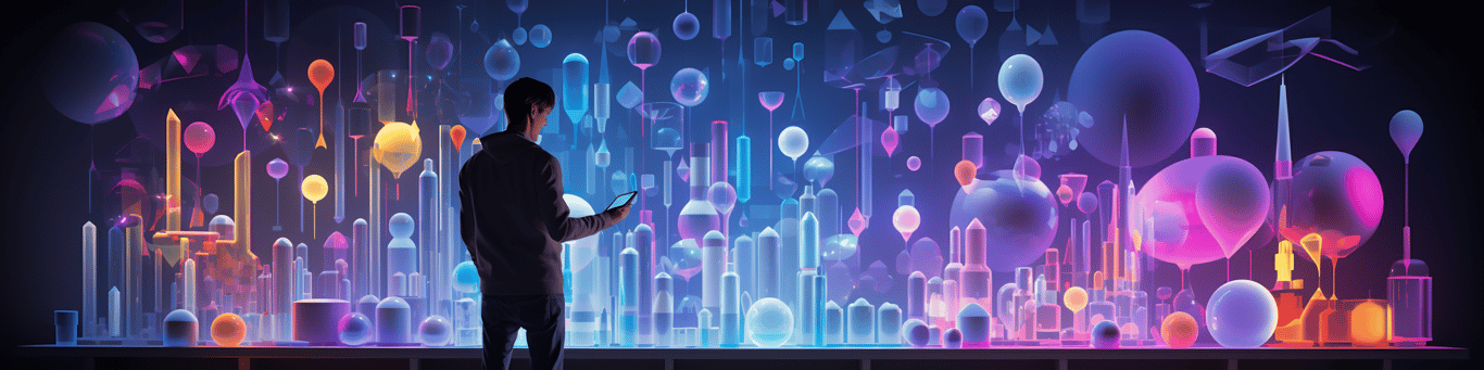 image of a doctor in a lab doing drug, clinical research