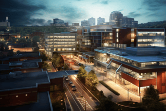 Image of Vanderbilt University Medical Center in Nashville, United States.