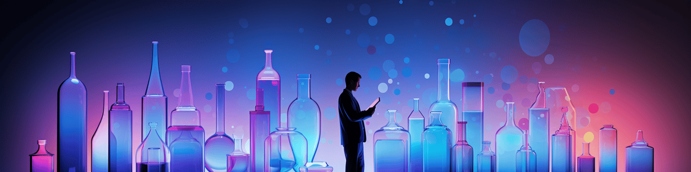 image of a doctor in a lab doing drug, clinical research