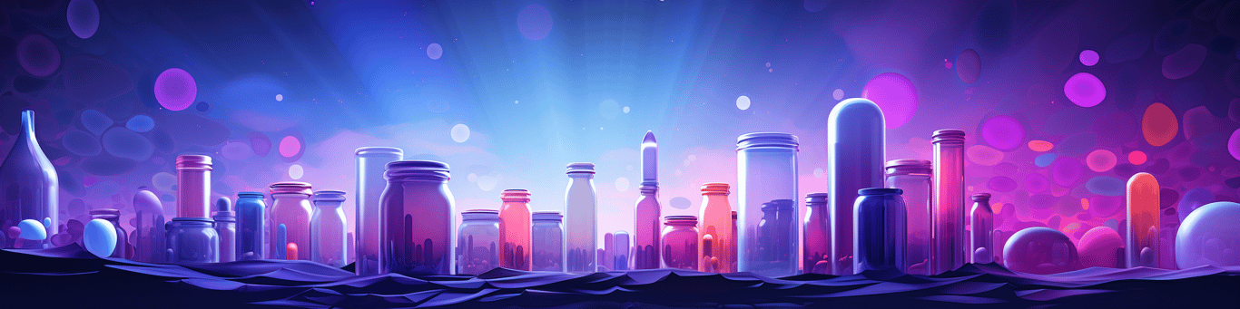 image of different drug pills on a surface