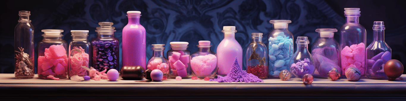 image of different drug pills on a surface