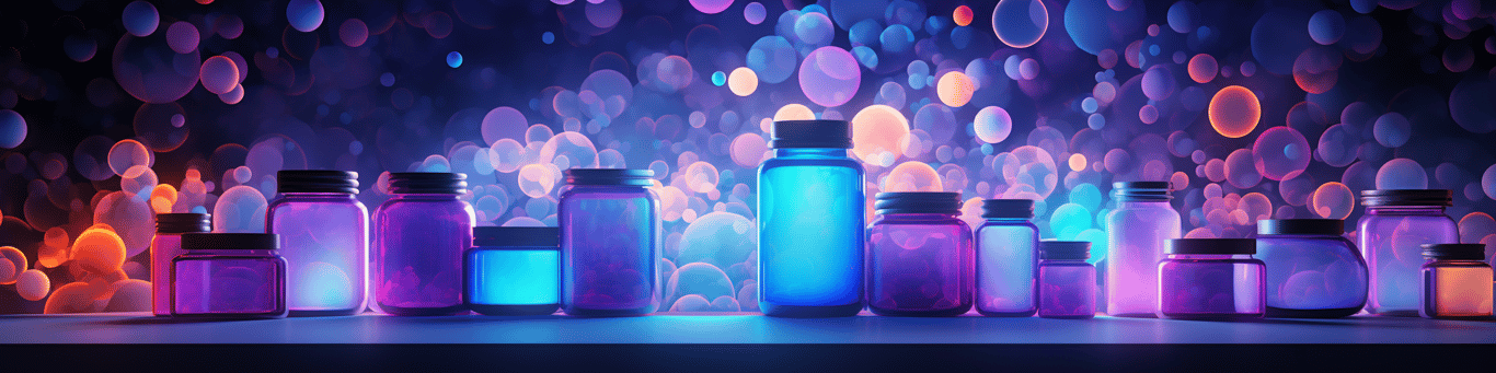 image of different drug pills on a surface