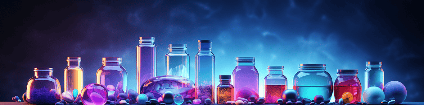 image of different drug pills on a surface